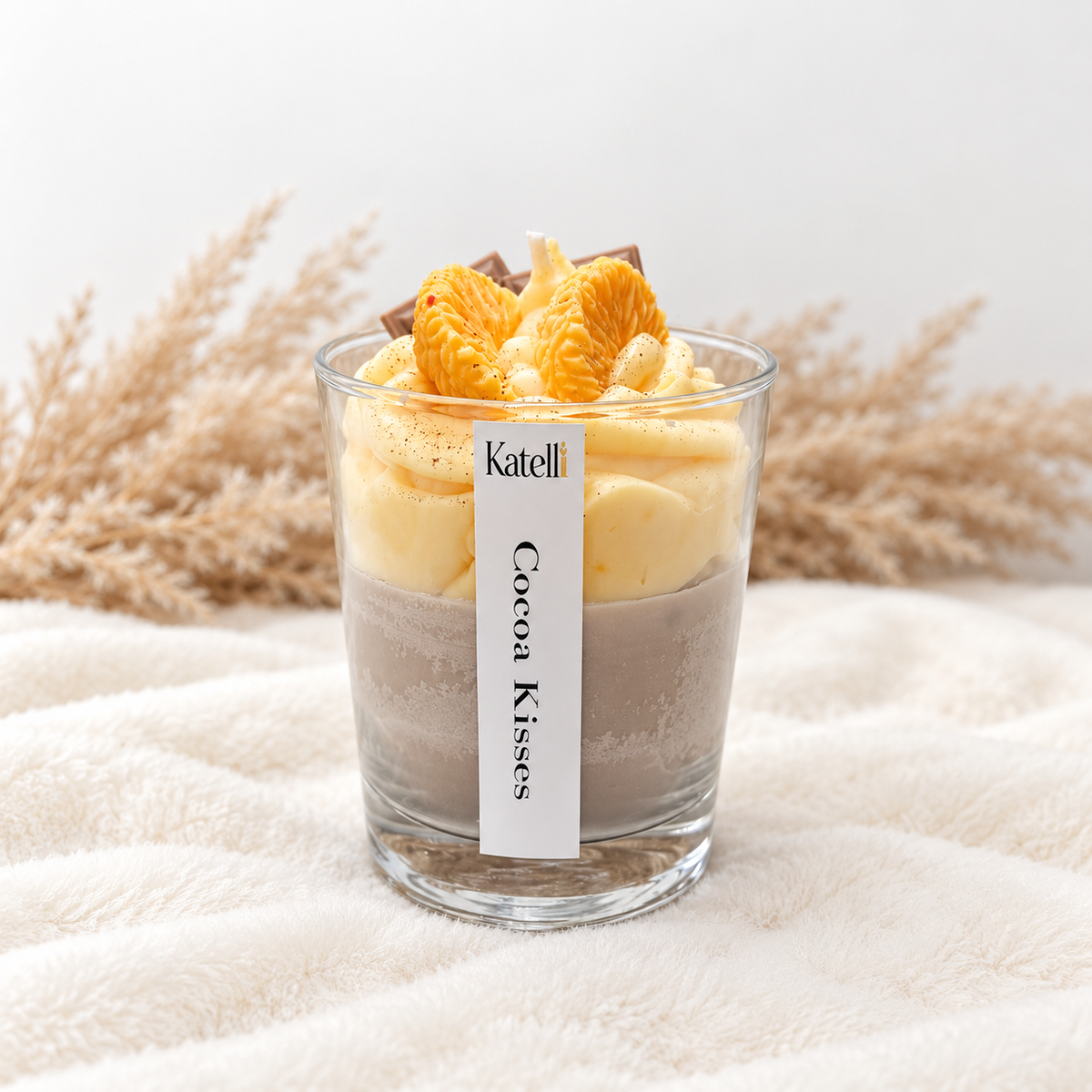 🍫Cocoa Kisses&nbsp; – Duftkerze im Glas mit Schokoladen- &amp; Orangenduft
