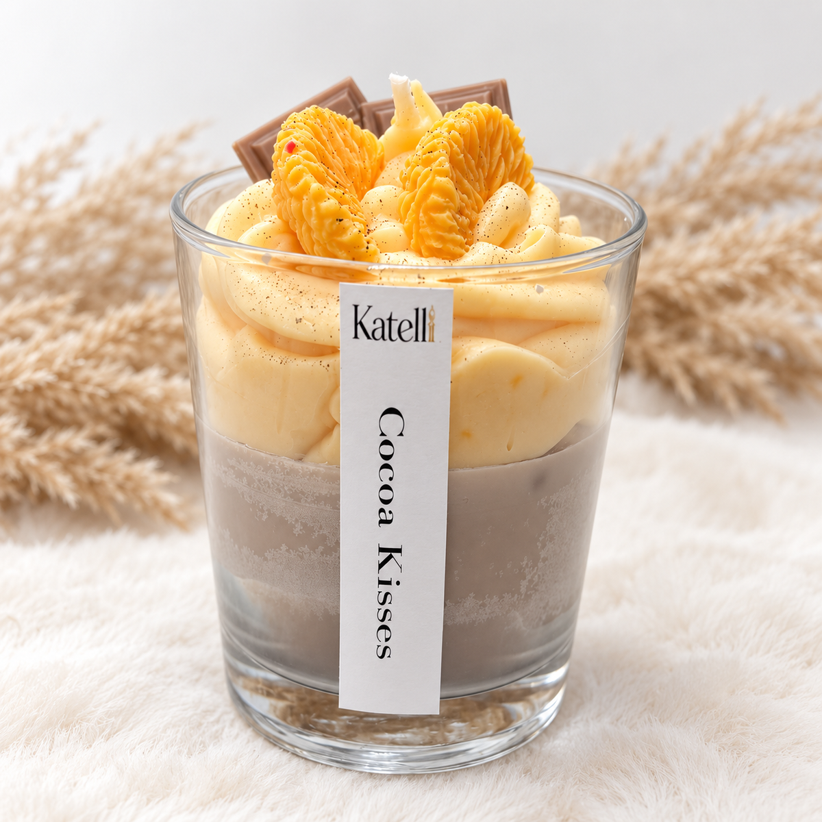 🍫Cocoa Kisses&nbsp; – Duftkerze im Glas mit Schokoladen- &amp; Orangenduft
