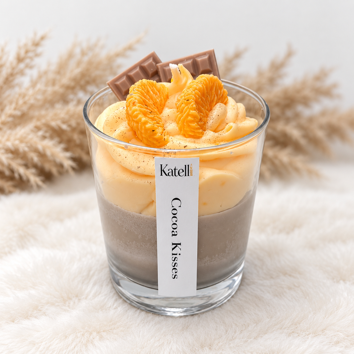 🍫Cocoa Kisses&nbsp; – Duftkerze im Glas mit Schokoladen- &amp; Orangenduft
