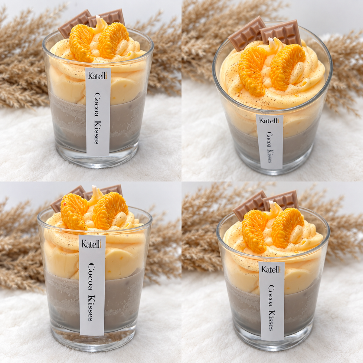 🍫Cocoa Kisses&nbsp; – Duftkerze im Glas mit Schokoladen- &amp; Orangenduft