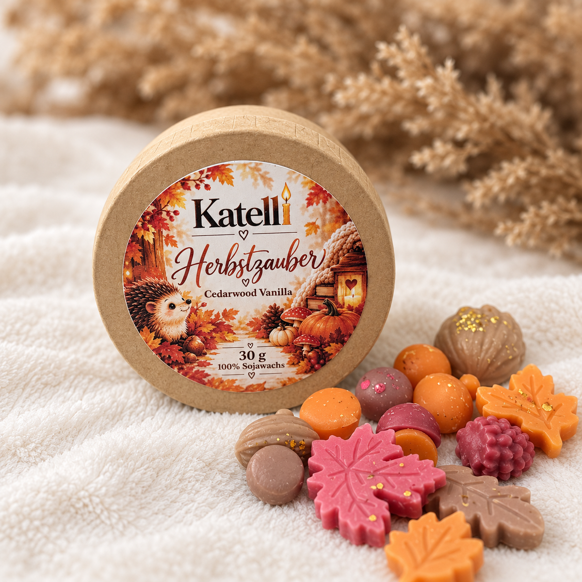 🍂 Herbstzauber – warmer Holz- und Vanilleduft für gemütliche Momente