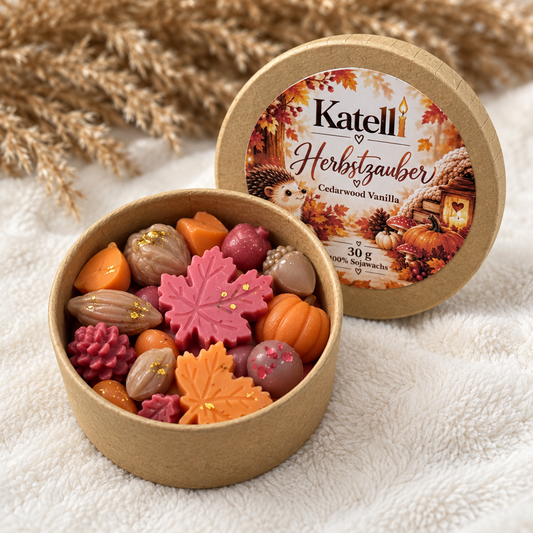 🍂 Herbstzauber – warmer Holz- und Vanilleduft für gemütliche Momente