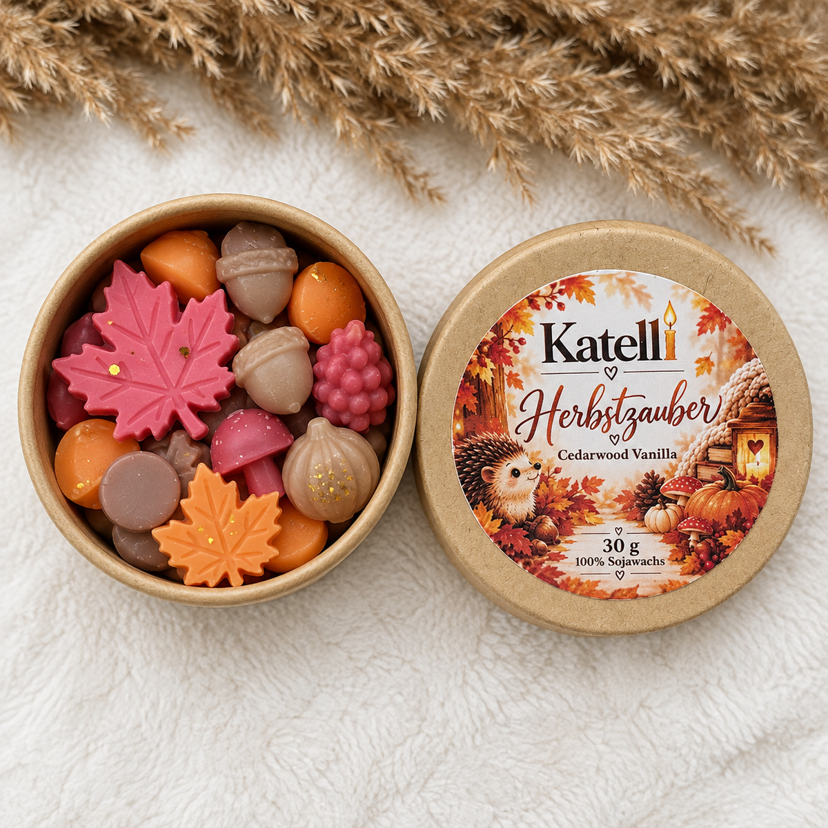 🍂 Herbstzauber – warmer Holz- und Vanilleduft für gemütliche Momente