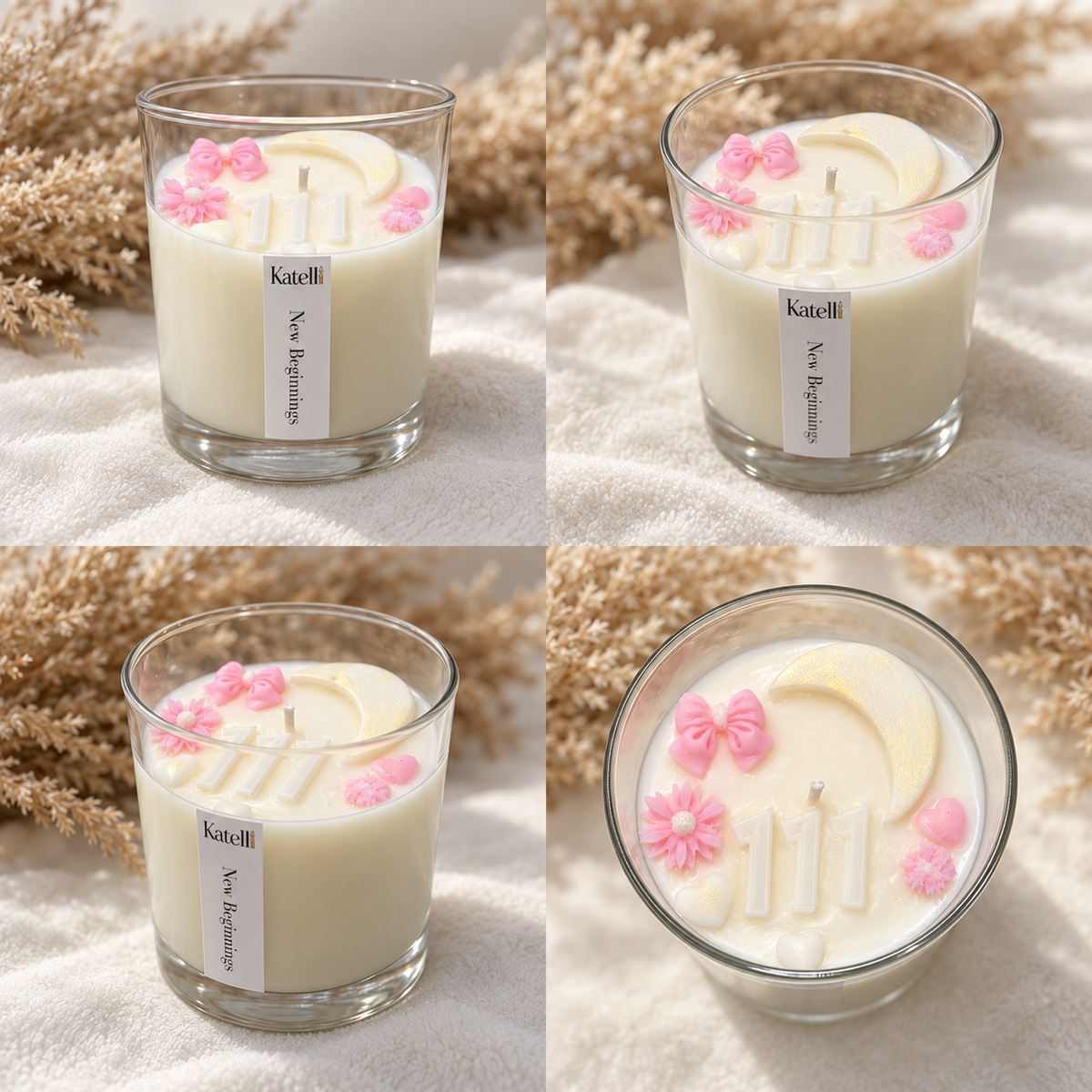 🌙New Beginnings&nbsp; – Duftkerze im Glas mit Mango-Ananas-Duft