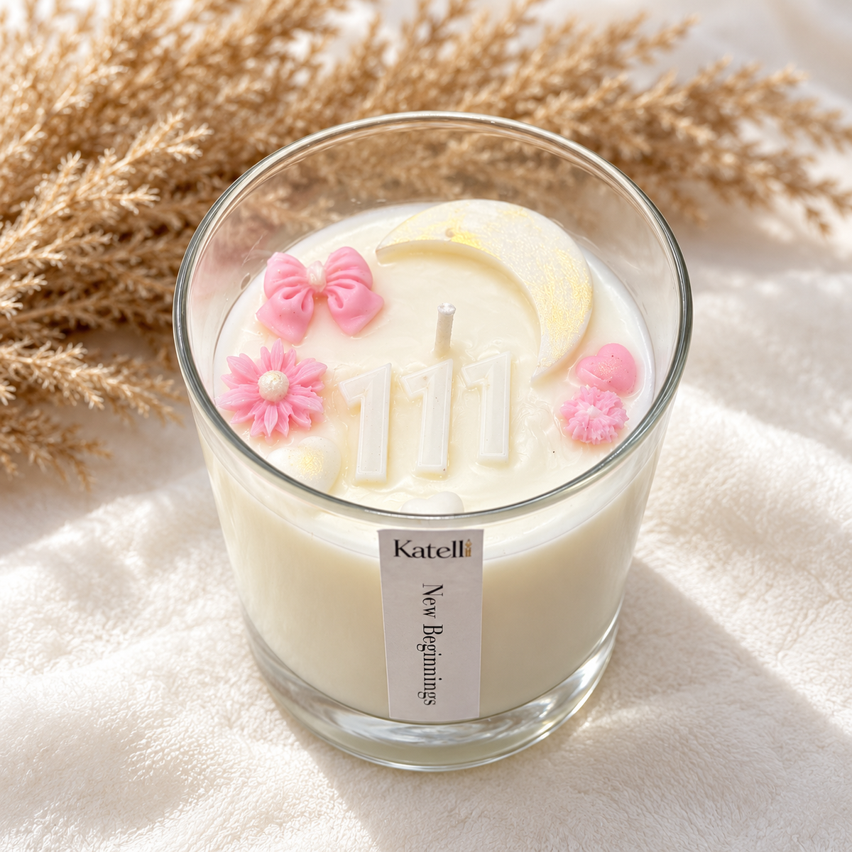 🌙New Beginnings&nbsp; – Duftkerze im Glas mit Mango-Ananas-Duft